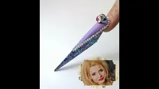 Extreme Lilith Gel Nails  step by step
