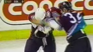 Stu Grimson vs Wade Belak Dec 22, 1998