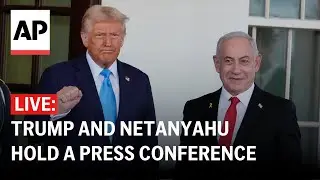 LIVE: Trump and Netanyahu hold a press conference