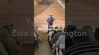 Taylor Corum opened for Craig Johnson in Fearrington Barn #countrymusic #fearringtonbehindthescenes
