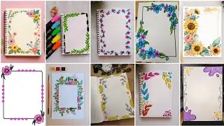 Top Assignment Front Page Designs for 2026 | Border design for project/Cute Project work designs