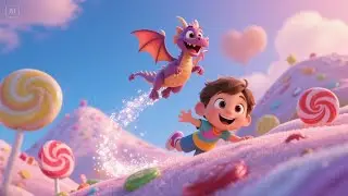 Flying Dragons in Candy Land | Magical Kids Song | Fun Fantasy Adventure Rhyme