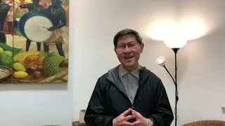 Cardinal Luis Antonio Tagle sends a video message to Filipino seafarers