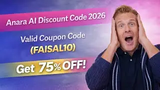 Anara Ai Discount Code 2026 | Anara Ai Coupon Code | Valid Coupon Code (FAISAL10) Get 75% Off