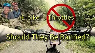 E-bike Throttle, Should They Be  Banned?