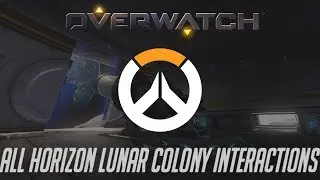 Overwatch - All Horizon Interactions + Telescope Quotes
