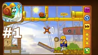 Snail Bob 1: Arcade Adventure || Gameplay Walkthrough Part 1 || Homecoming Level 1-10 (Ios, Android)