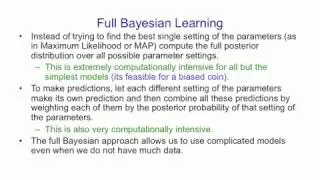 Lecture 10C : The idea of full Bayesian learning