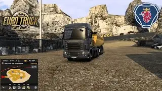 ETS 2,  POV driving a scania truck to deliver goods from Glasgow to Newcastle