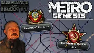 Building a Socialist Utopia Underground in the Metro Genesis Mod for Hearts of Iron 4