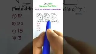 Dice 🎲 रीज़निंग | Missing Number| Reasoning Tricks for SSC CGL CHSL MTS CRPF RRB NTPC Group D |