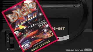 PSYCHO PINBALL - Mega Drive - Codemasters - Un Pinball Divertido y Desquiciante.