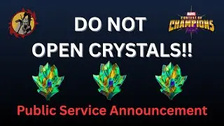 STOP Opening 7-Star Crystals! Summoner Service Announcement!