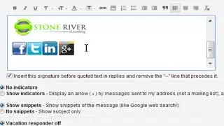 Creating an e Mail Signature In WordPress