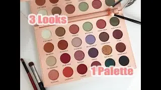 3 Looks 1 Palette Tutorial (The Emily Edit The Wants) | JustJasmine24