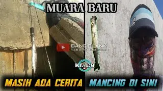 🔴Penyelamatan ikan barracuda yg dramatis ||casting di muara baru di balik tembok