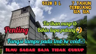 Rehab rbw 5x20 3 lantai 7 tahun hanya 27 sarang, ternyata begini bentuknya