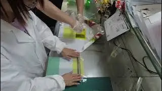 Ink adapation test with solvent free laminating adhessive for flexible packaging laminating