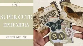 Create With Me | Vintage Ephemera for Junk Journals 🌿