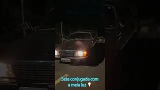 Seta conjugada com a meia luz  👏 #opalacoupe #opalacomodoro #mechanic #opala #oldschool