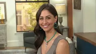 American West Sterling Silver Braided Leather Toggle Necklace on QVC