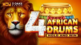 3 Oaks Gaming raises the tempo with 4 African Drums: Hold and Win 5x3