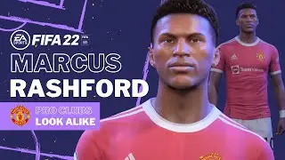 FIFA 22 - MARCUS RASHFORD Pro Clubs Look alike Build | Manchester United England Tutorial