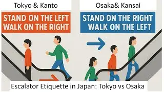 Escalator Etiquette in Japan: Tokyo vs Osaka Rules Explained