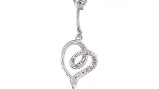 Sterling Silver Diamond Accent Heart Earrings Reviews