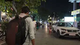 Walking Tour in Bangaluru (Bangalore) Church Street and Brigade Rd, 7pm on a Wednesday, Dec 4, 2024
