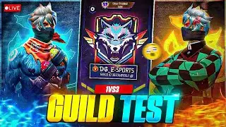 FREE FIRE LIVE GIVEAWAY CUSTOM ROOMS FF LIVE GIVEAWAY & GUILD TEST#FFLIVEGIVEAWAY#ffliveguildtest