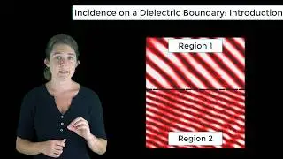 Incidence on a Dielectric Boundary: Introduction — Lesson 9