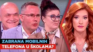 Zabrana mobilnih telefona u &scaron;kolama? I Ana Dimitrijević, Milorad Antić i Dragan Filipović