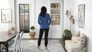 Denim & Co. Active French Terry Zip Front Jacket on QVC