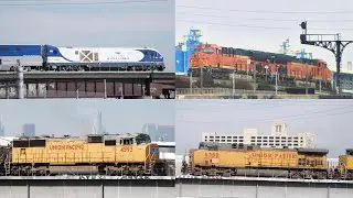Redondo Junction ~ A day beneath the flyovers~ Railfanning 10/30/2021