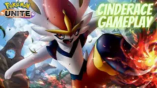 Cinderace Amazing Gameplay | Optional Build(user wish)| Both Op Builds | AV Gaming | Pokemon Unite