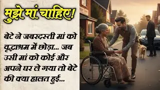 मुझे माँ चाहिए/ह्रदयस्पर्शी  कहानी /ममता का ठुकराया आंचल और मानवता का नया सवेरा/Heart Touching Story