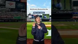 MLB Rivalry Weekend be like😂⚾️