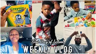 VLOG: First Day of School, Water Testing & Our First Snow ❄️ | Realistic Days in My Life
