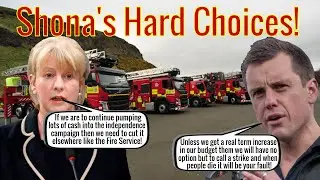 Fire Service Tells Shona Robison To Cough Up!