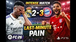 Real Madrid vs Bayern Munich | Intense Match Highlights | EA SPORTS FC 26 PS5