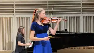 Amazing Violin Recital of 17 Year Old Karolina Protsenko