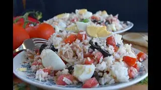 🍚 ENSALADA DE ARROZ Y ATÚN MUY FÁCIL