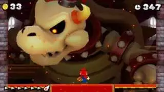 New Super Mario Bros. 2 - 100% Walkthrough - Star World / Dry Bowser Boss Fight (All Moon Coins)