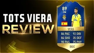 TOTS VIERA REVIEW+ IG STATS| FIFA 17 ULTIMATE TEAM