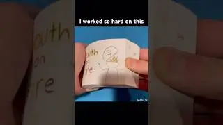 &ldquo;Mouth on fire 🔥&rdquo; flipbook #flipbook #art #shorts