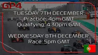 GP4 Offline Championship Season 2020: Round 5: Portugal Qualifying