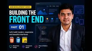 Build the Frontend from Scratch Part 1 | React JS Project Series | UI Design & Setup