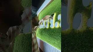 how to install solid golden steel letters signage||3D stainless steel letters unboxing||AA Signage