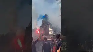 Arak-arakan wisuda Teknik Industri UPN 